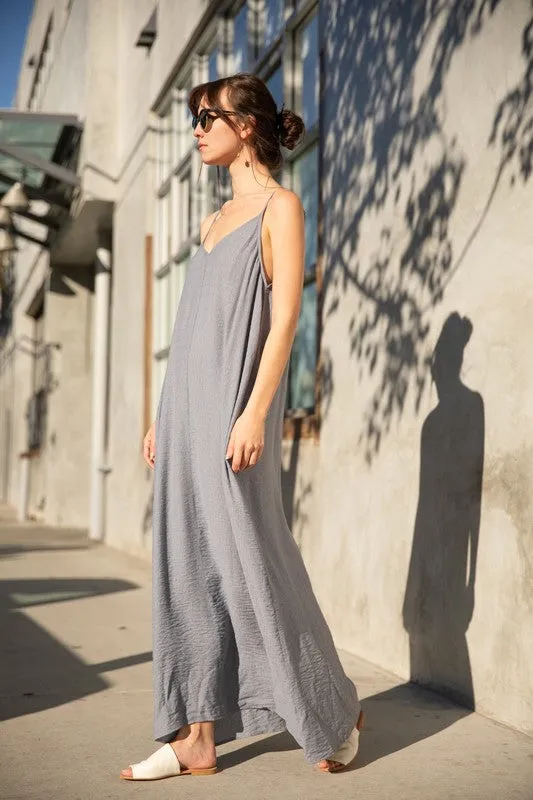 Adjustable Cocoon Maxi Dress