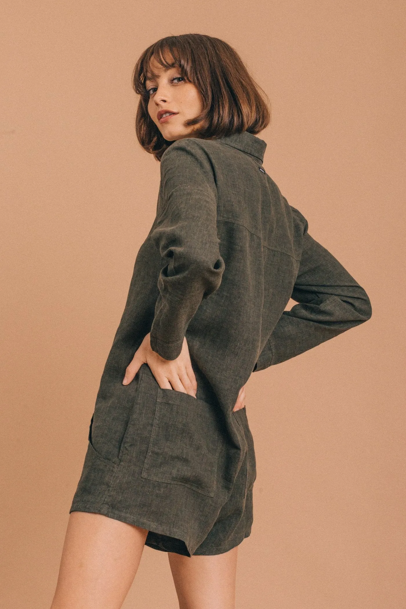 Afends Womens Wildling - Hemp Playsuit
