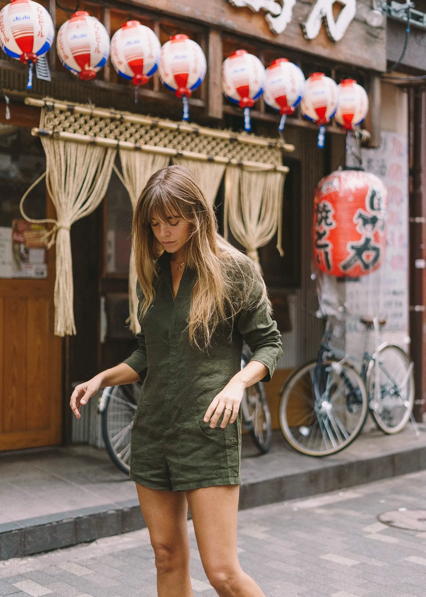 Afends Womens Wildling - Hemp Playsuit