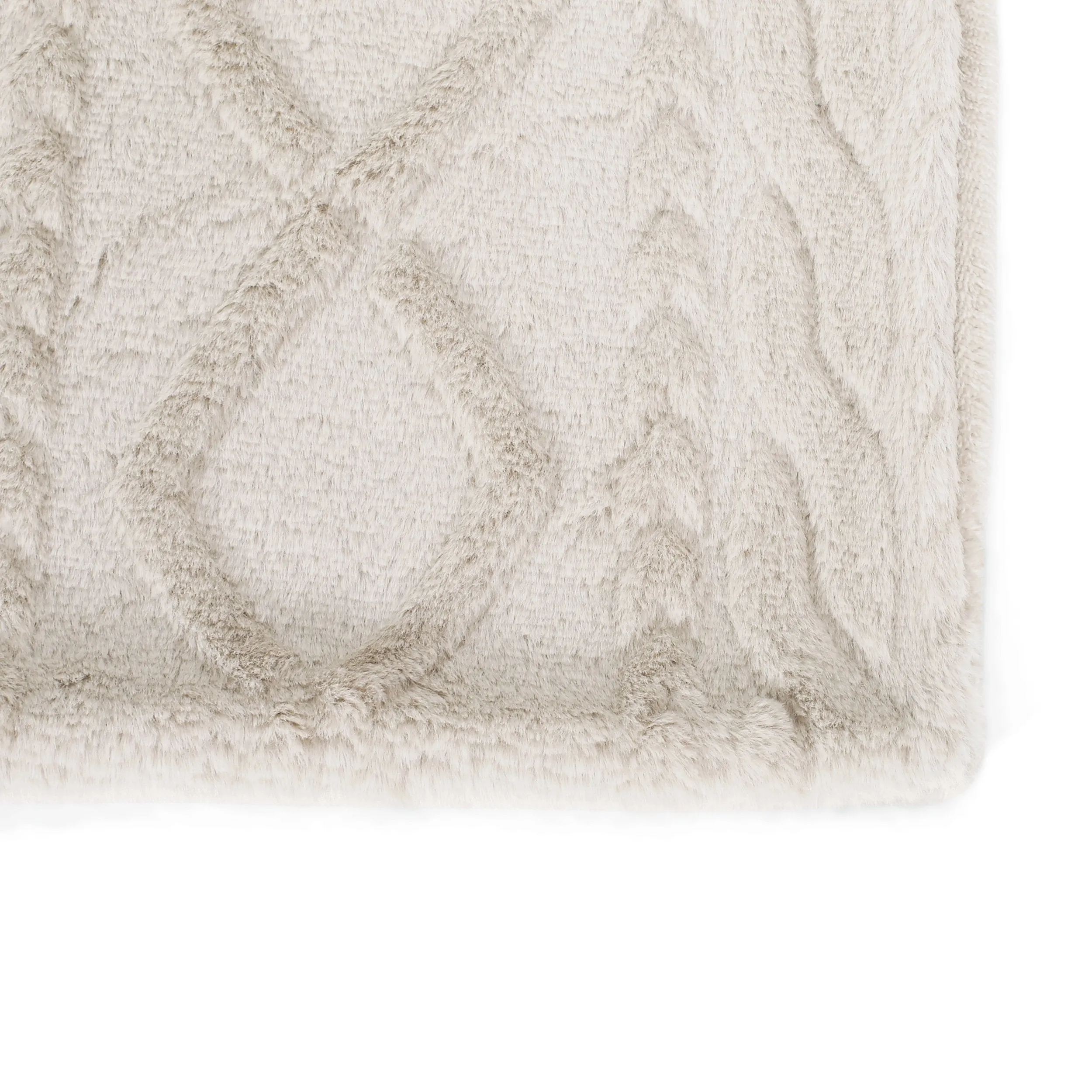 Alric Faux Fur Throw Blanket
