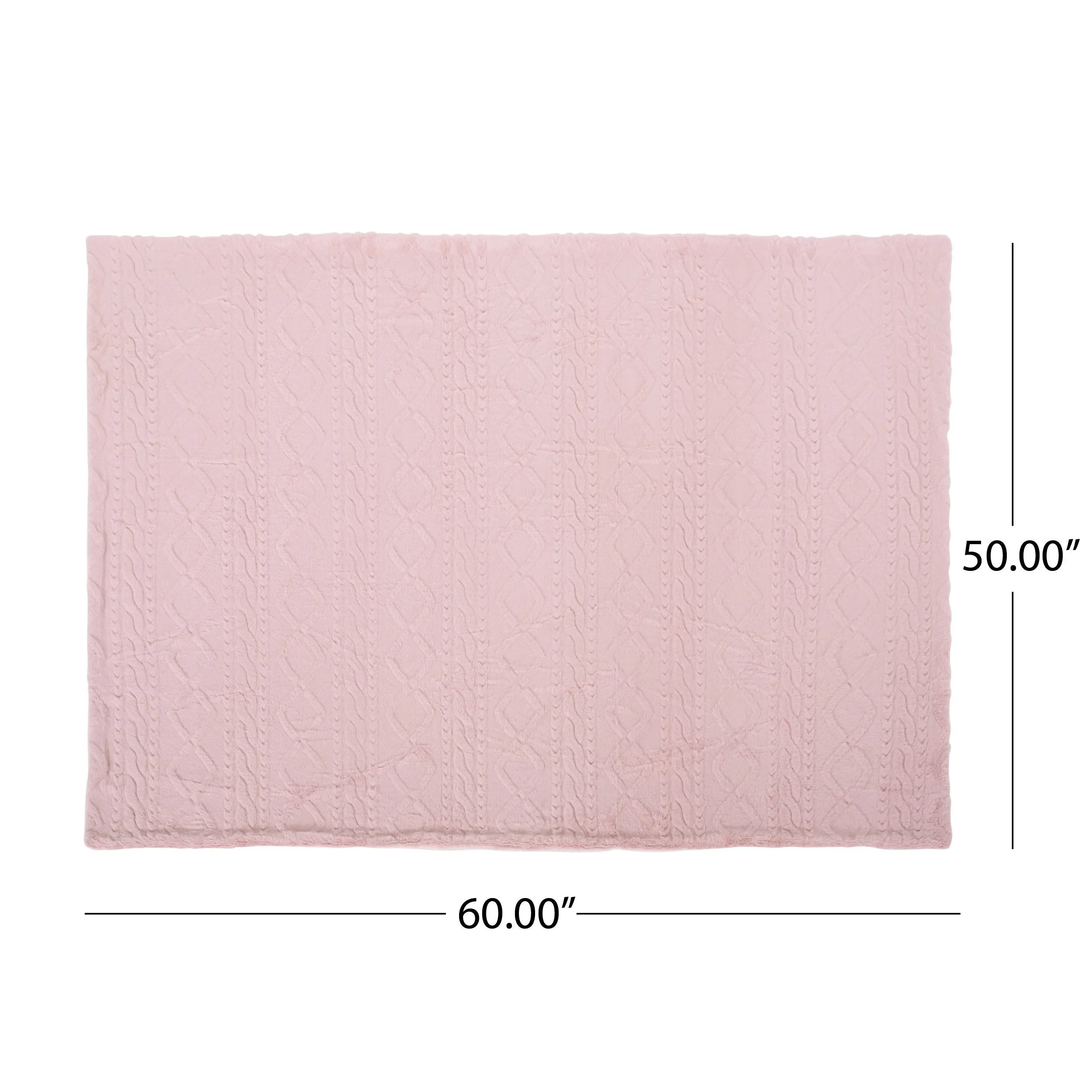 Alric Faux Fur Throw Blanket