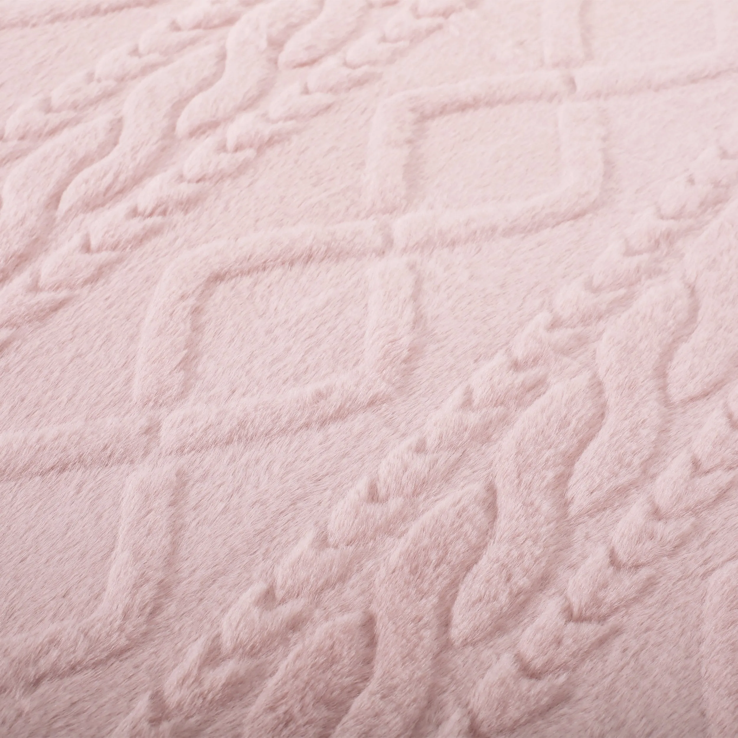 Alric Faux Fur Throw Blanket