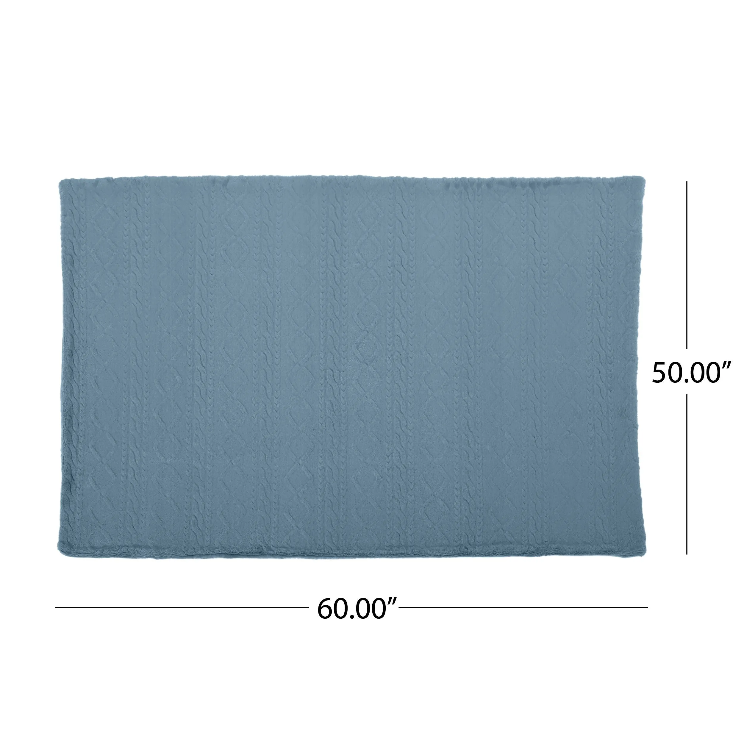 Alric Faux Fur Throw Blanket
