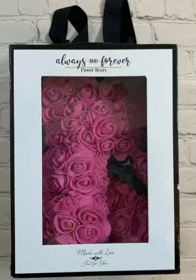 Always & Forever - Rose Flower Bear