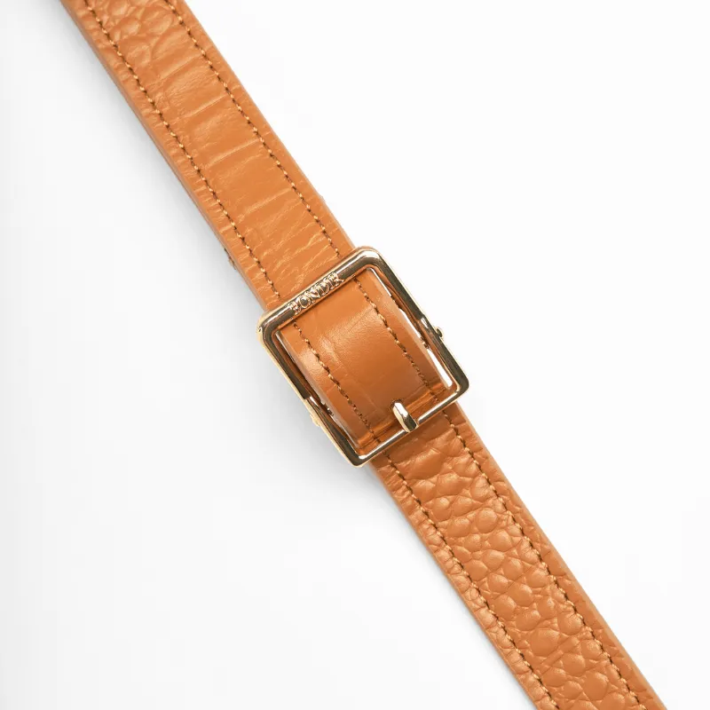 Amber Leather Dog Leash