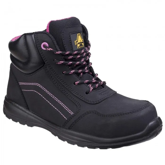 Amblers Womens/Ladies Lydia Composite Safety Boot With Side Zip