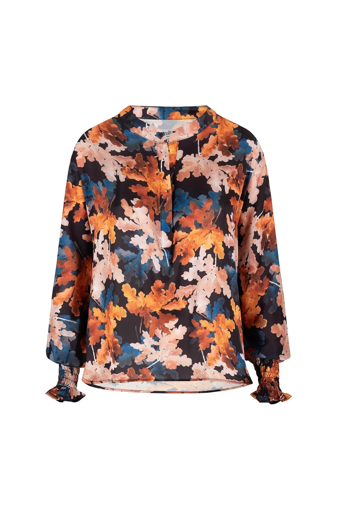 Angelina Long Sleeve Top Cassia Print