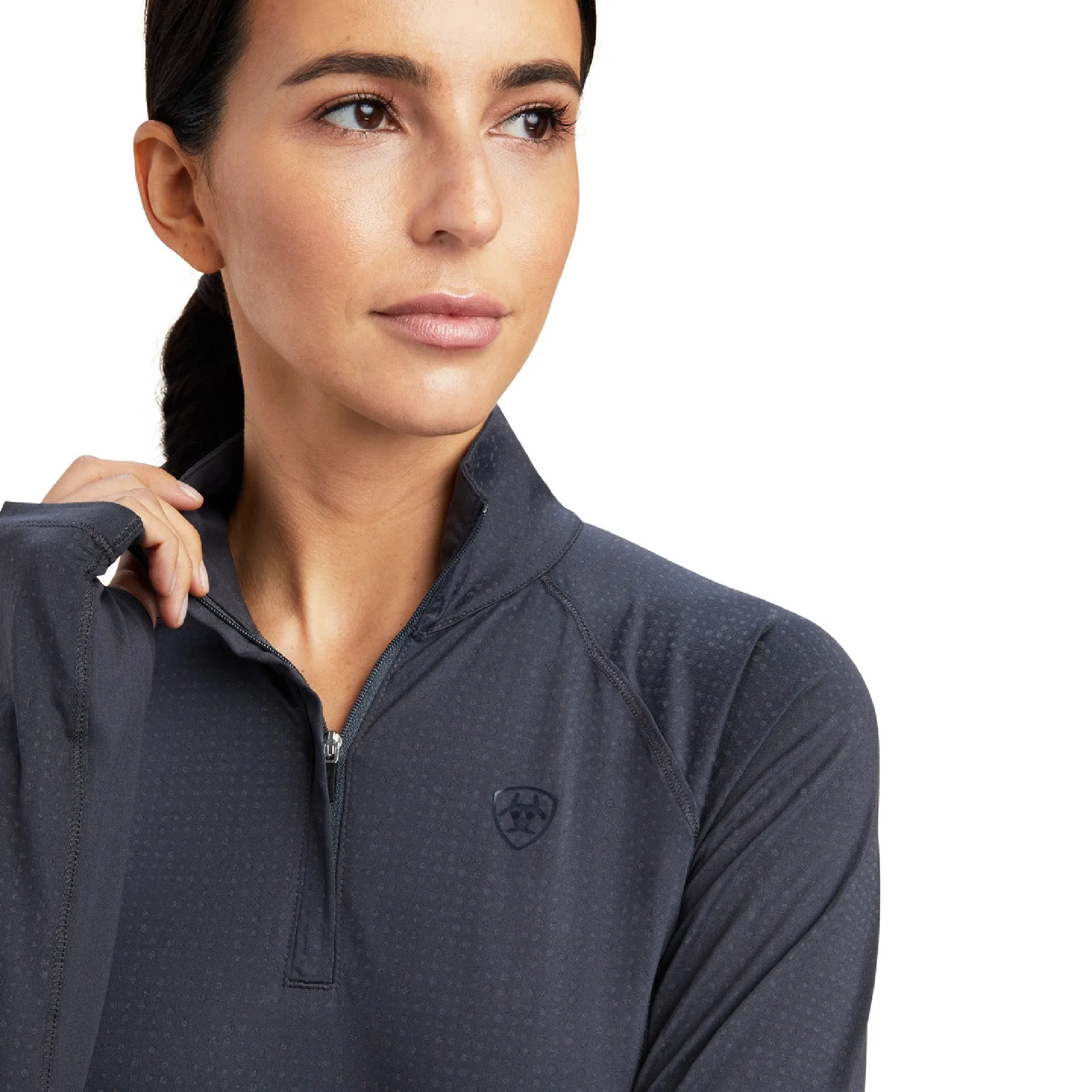 Ariat Ladies Lumina Lowell Base Layer - Ebony