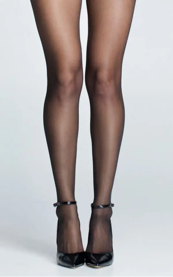 AVIANA- Rose Classic Back Seam Tights