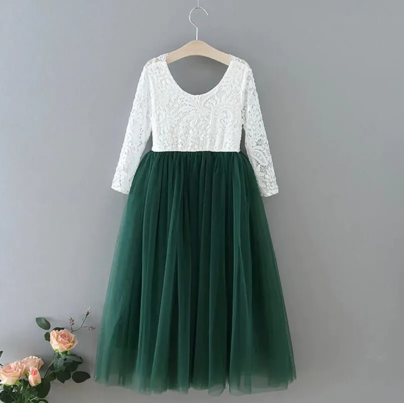 Baby Bohemian Classic Long Sleeve Dress - Many Colours Also Available
