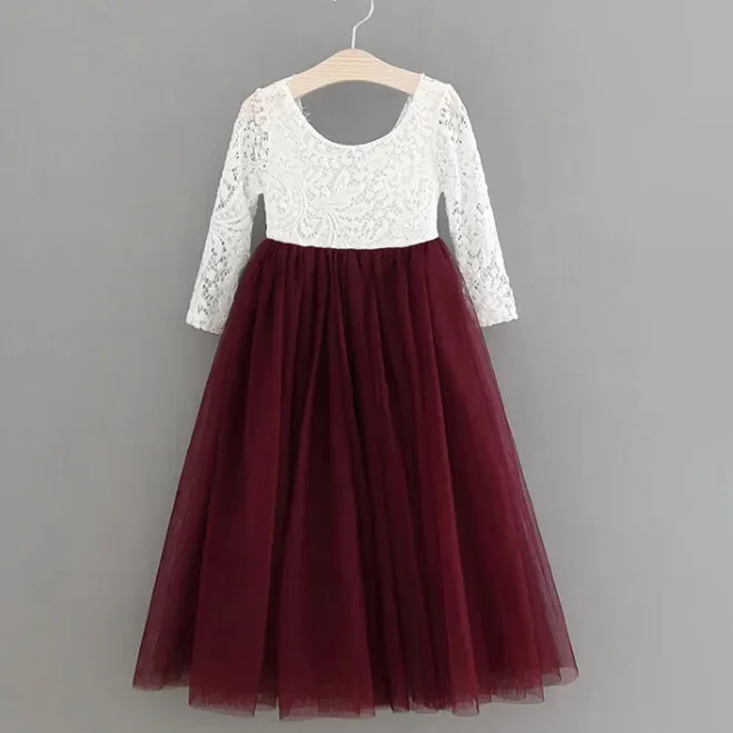 Baby Bohemian Classic Long Sleeve Dress - Many Colours Also Available