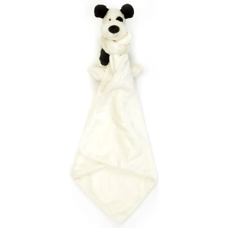 Bashful Black & Cream Puppy Soother