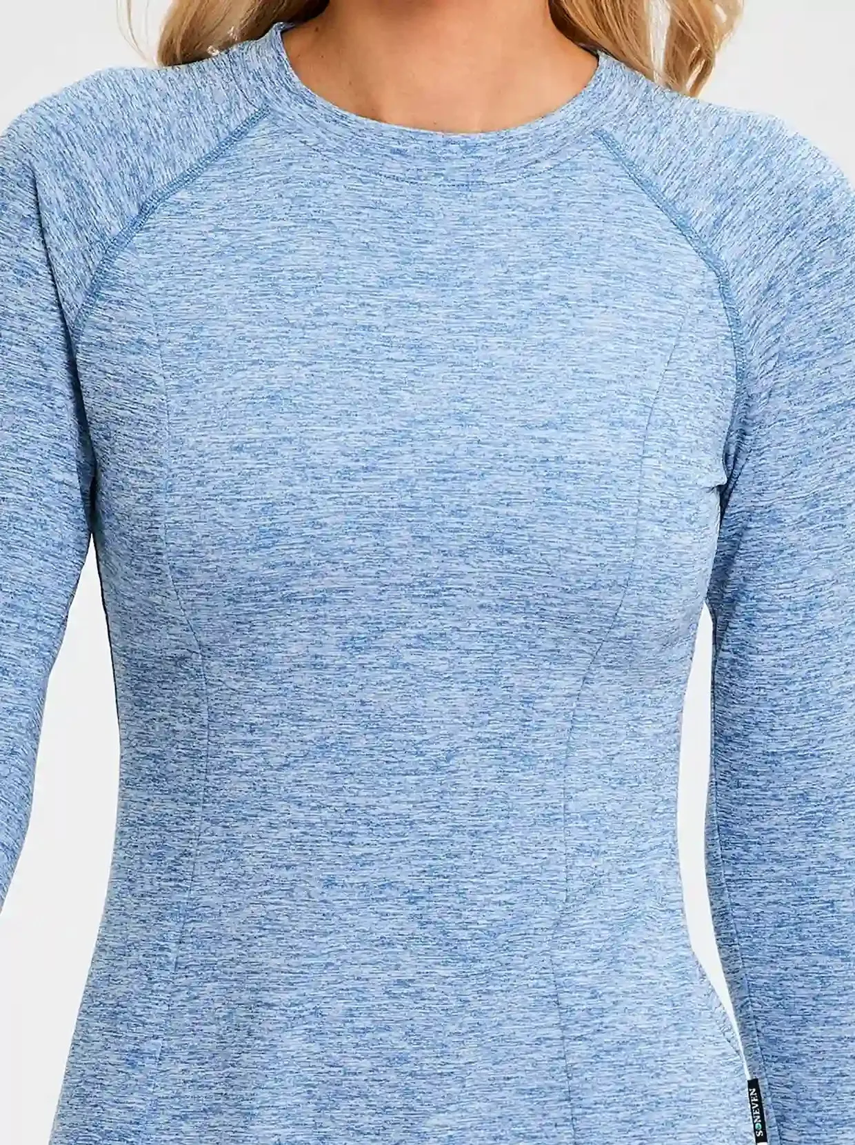Basic Crew-neck Thermal Underwear for Women