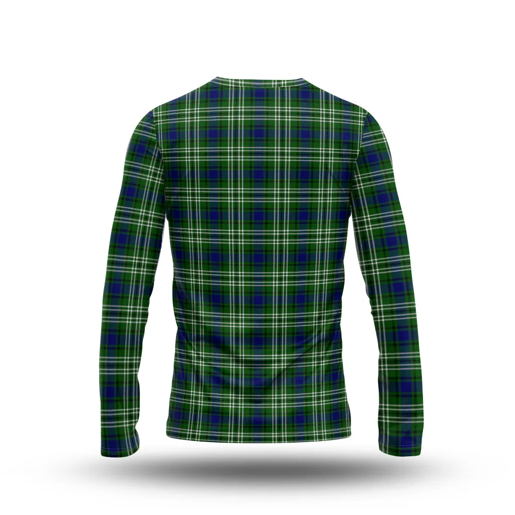 Blackadder Tartan Long Sleeve T-Shirt with Family Crest