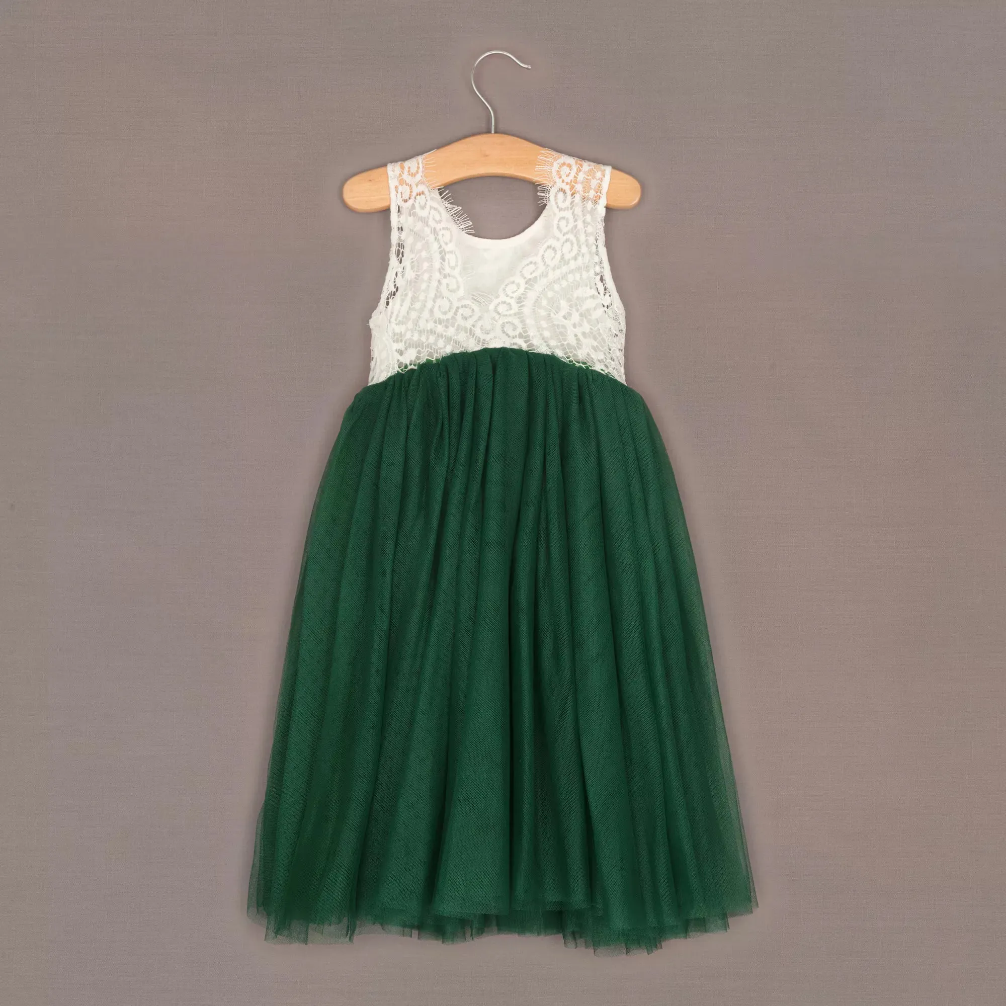 Bohemian Classic Dress - Hunter Green