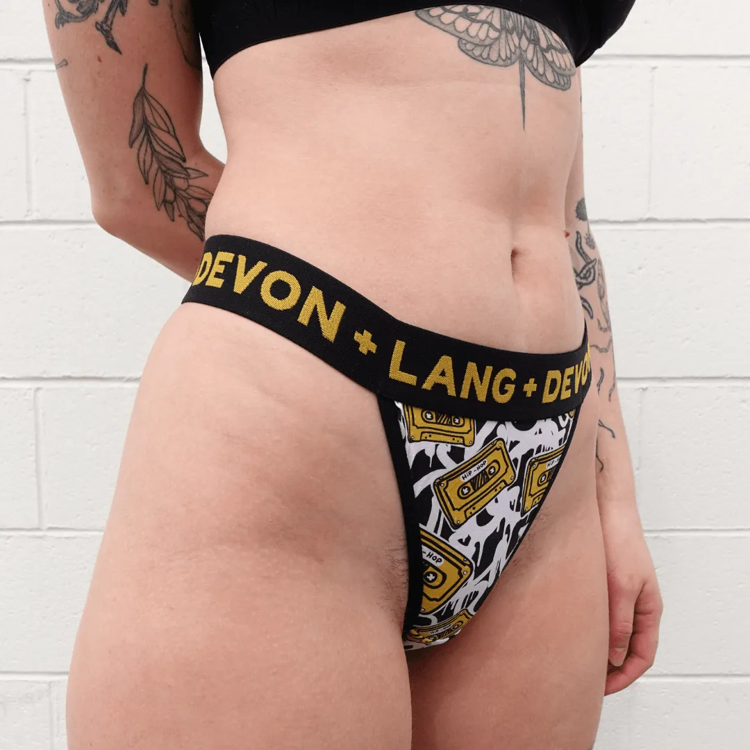Bria V-Thong - Multi-Packs - Cartoons/Cherries/Cassette