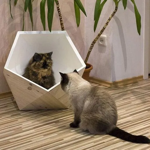 Catissa Geobed Cat Cave | Designer Cat Bed