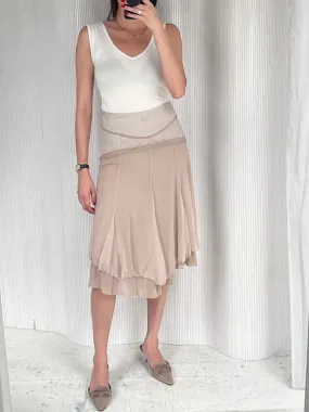Chloe F/W 2003 Silk Gauze Skirt