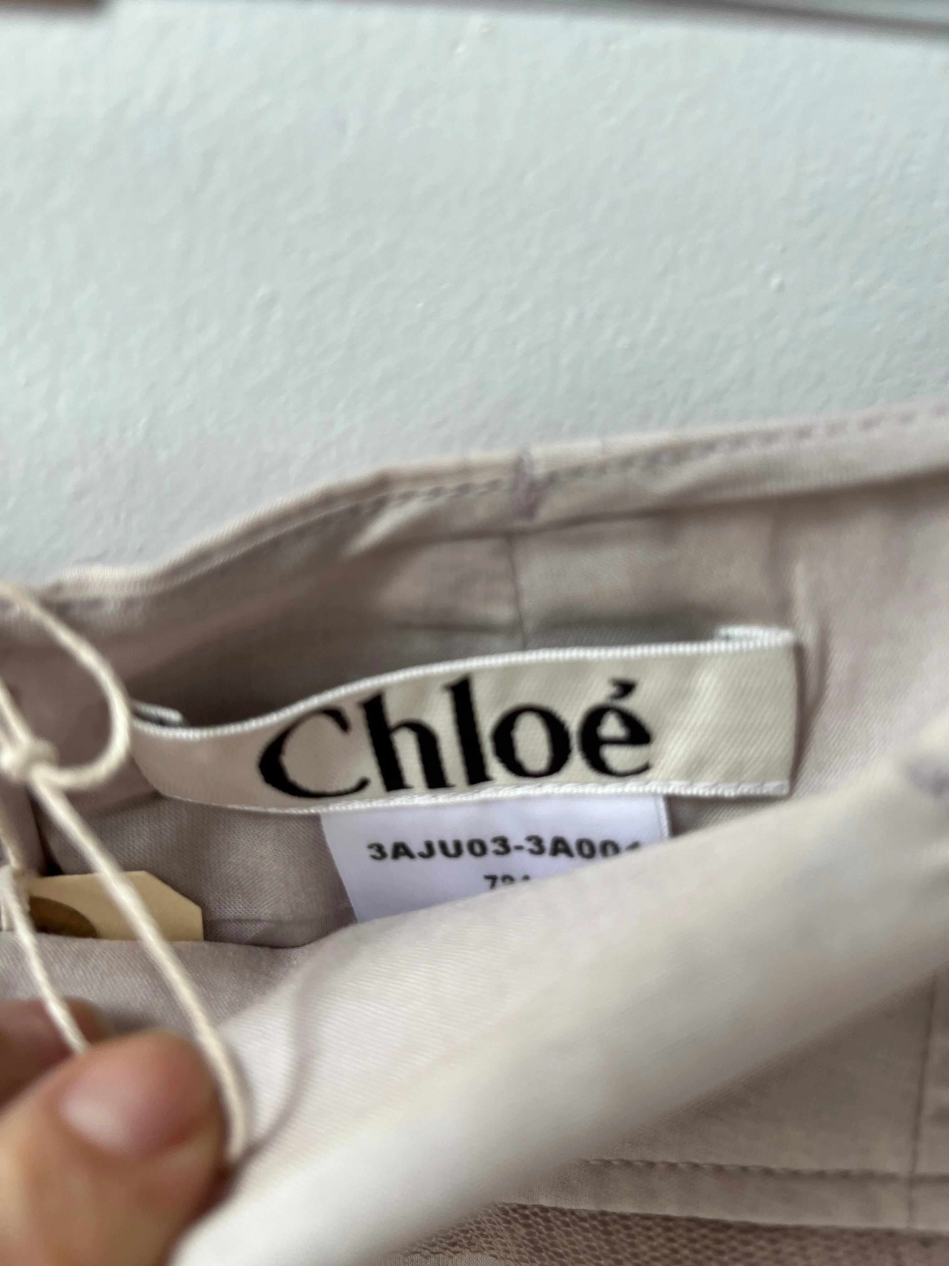 Chloe F/W 2003 Silk Gauze Skirt