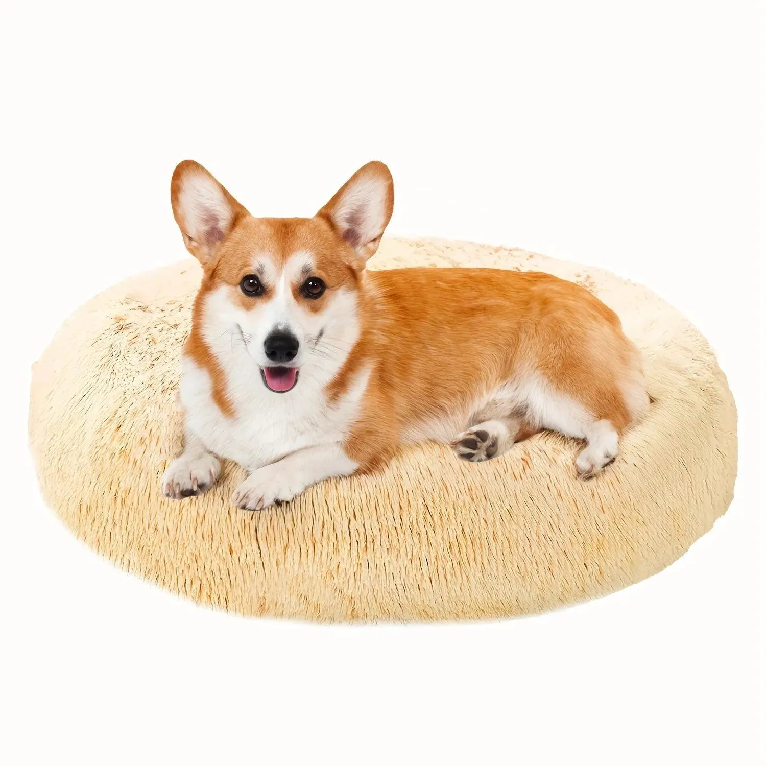 Cozy Anti-Anxiety Donut Cuddler Bed