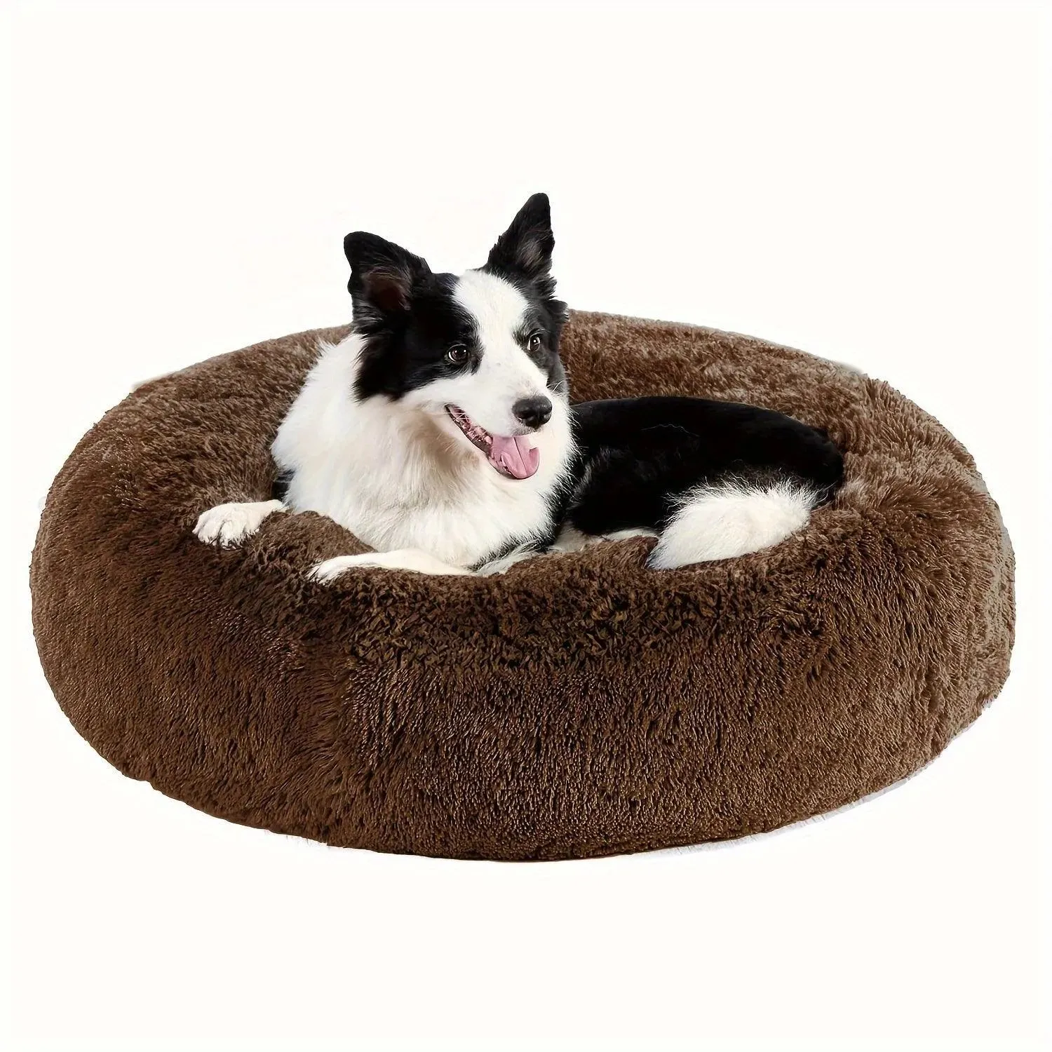 Cozy Anti-Anxiety Donut Cuddler Bed