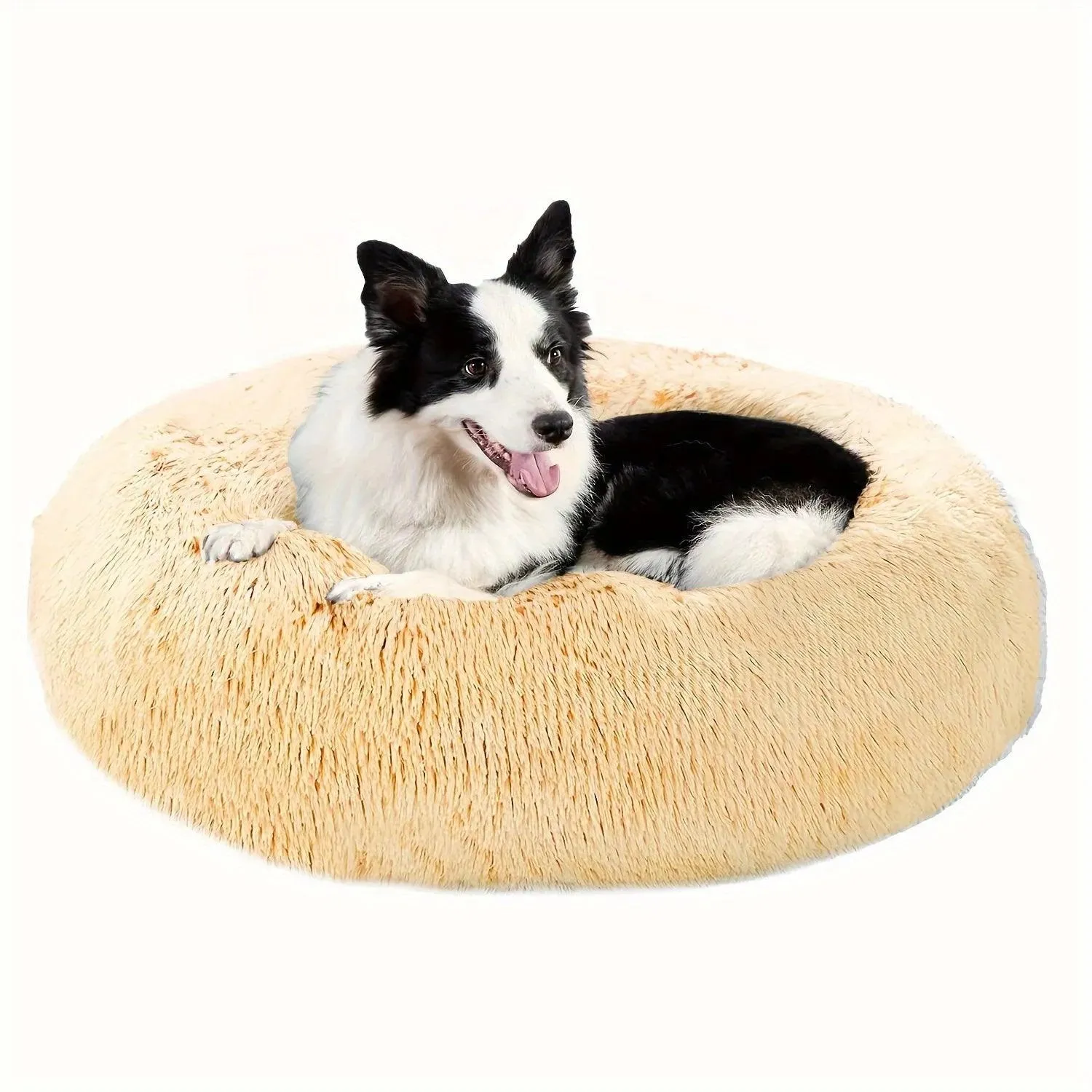 Cozy Anti-Anxiety Donut Cuddler Bed