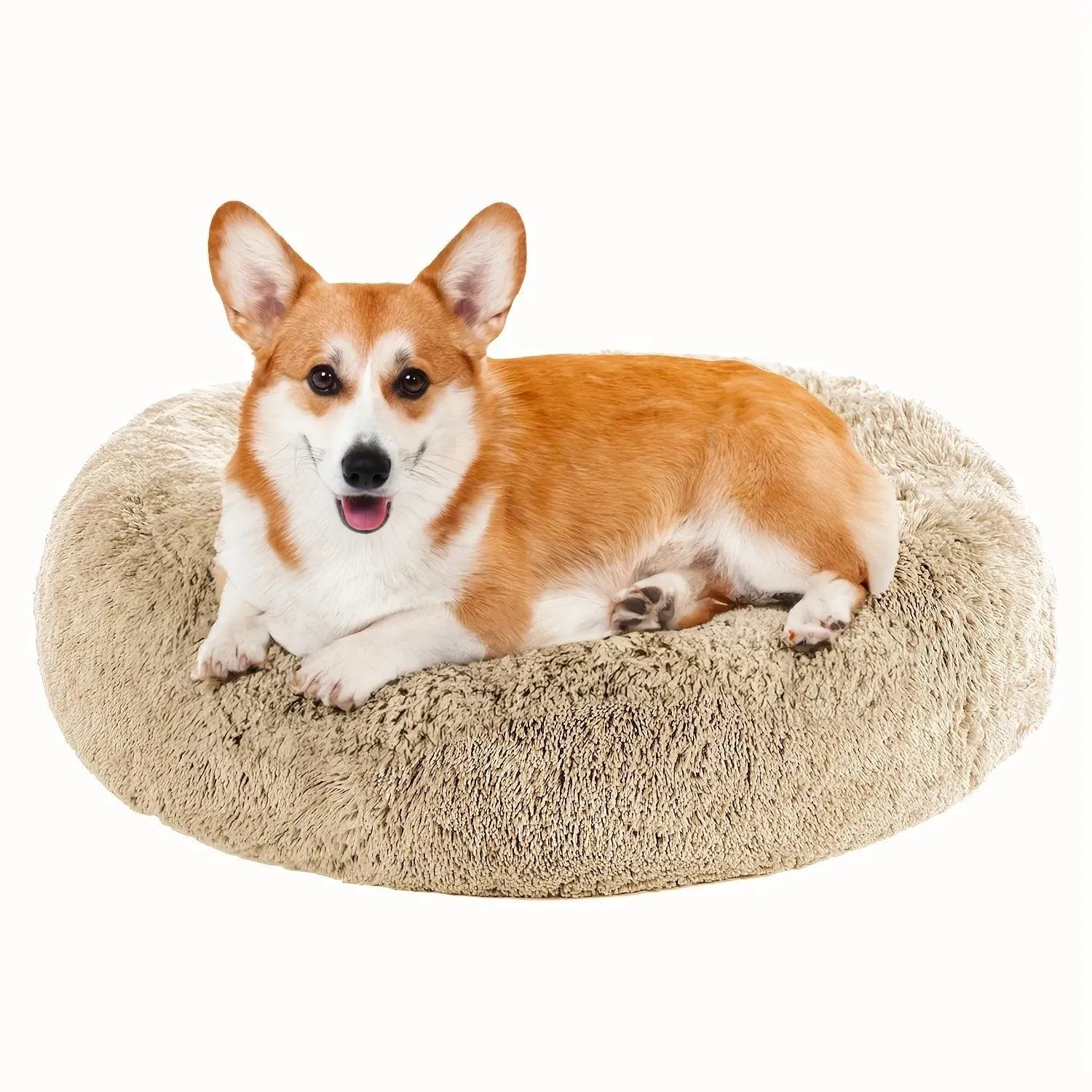 Cozy Anti-Anxiety Donut Cuddler Bed