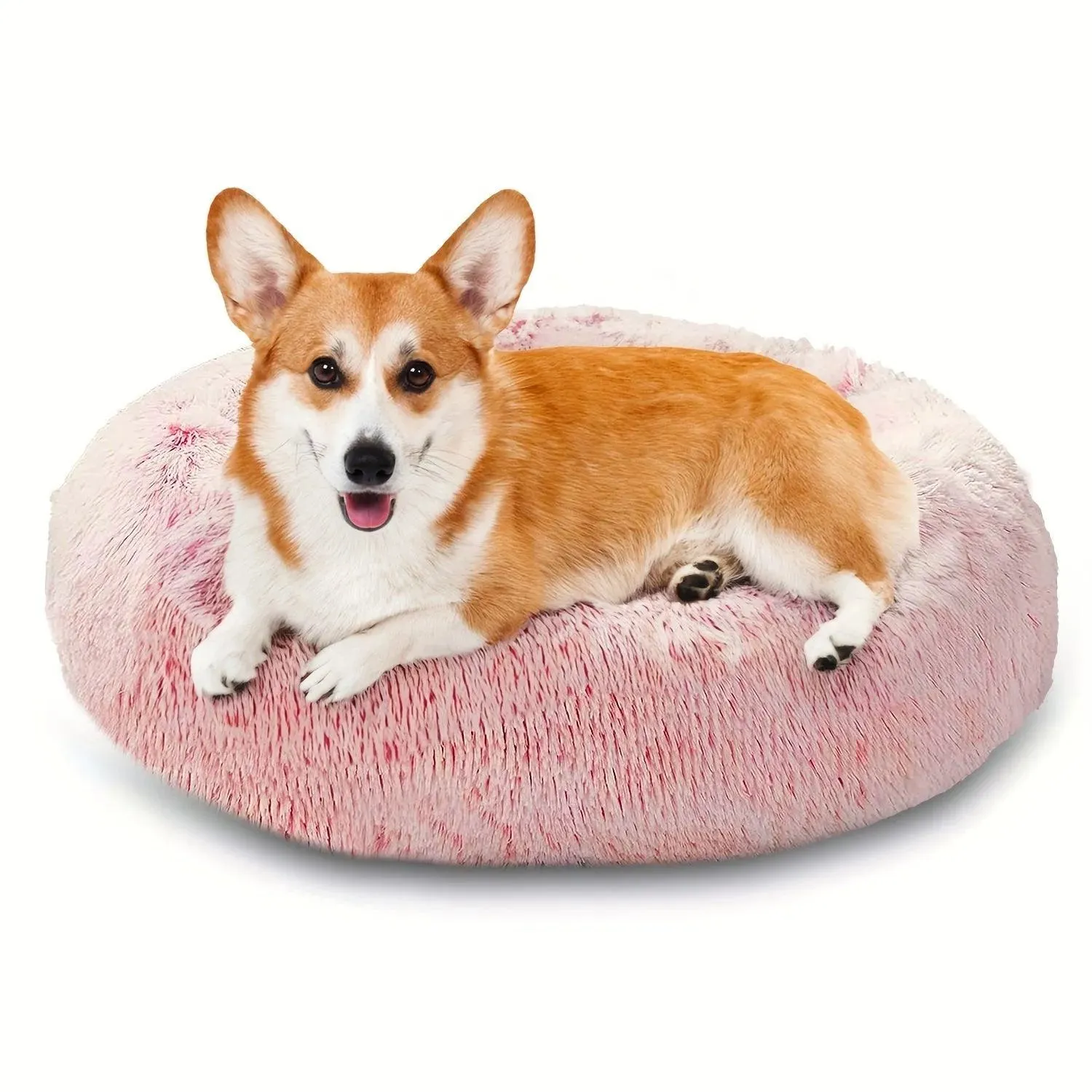 Cozy Anti-Anxiety Donut Cuddler Bed