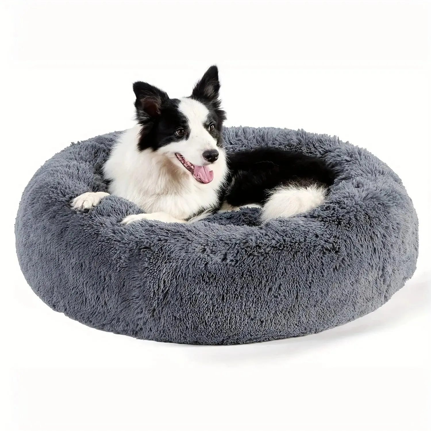 Cozy Anti-Anxiety Donut Cuddler Bed