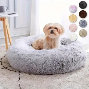 Cozy Anti-Anxiety Donut Cuddler Bed