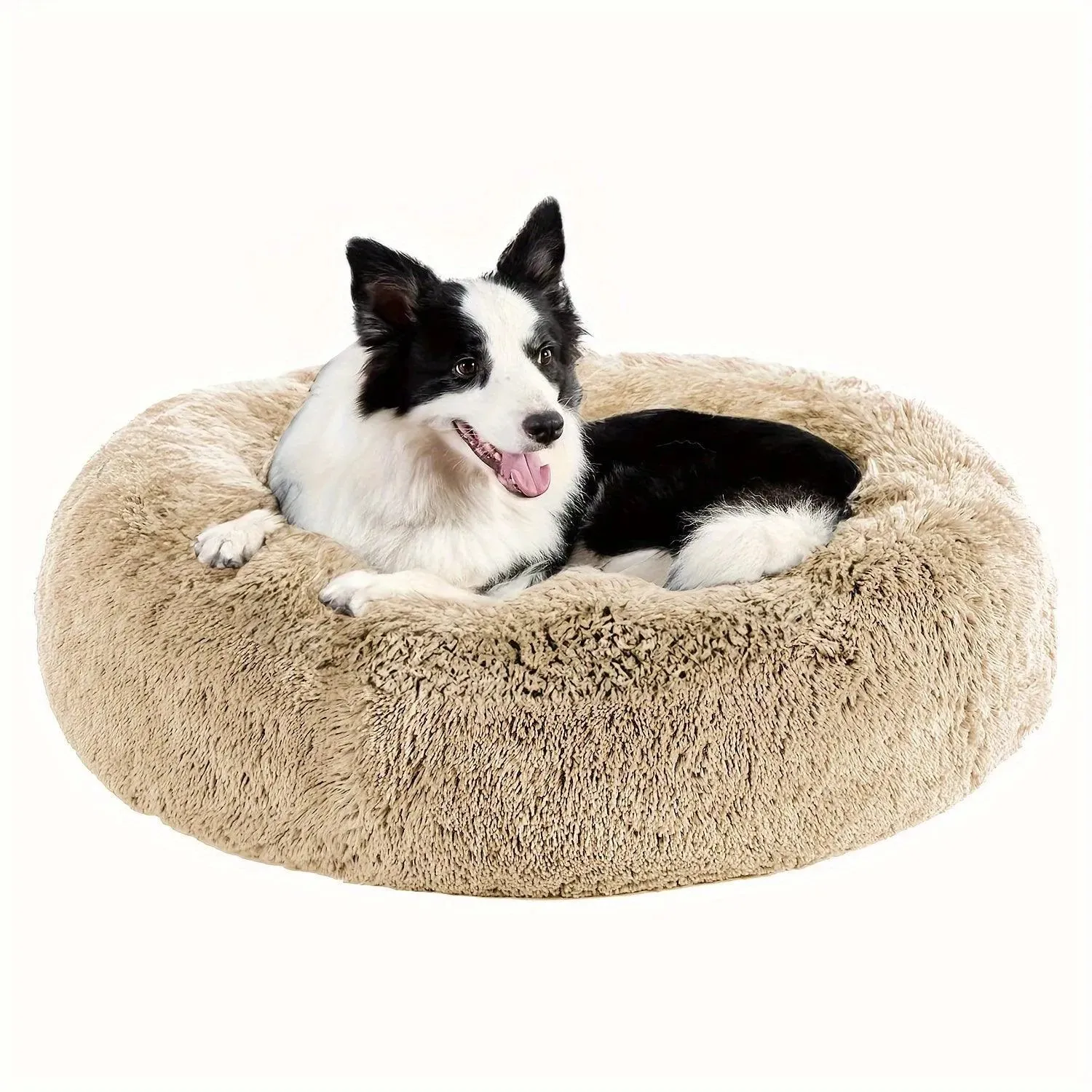 Cozy Anti-Anxiety Donut Cuddler Bed