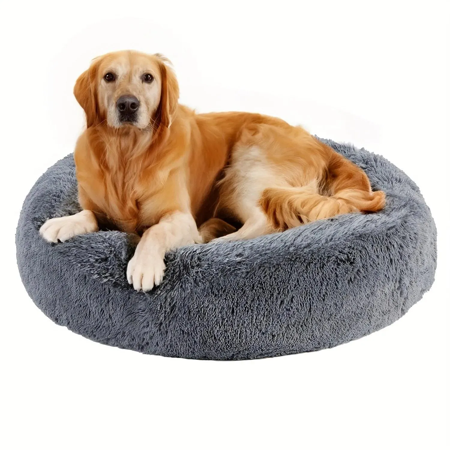 Cozy Anti-Anxiety Donut Cuddler Bed