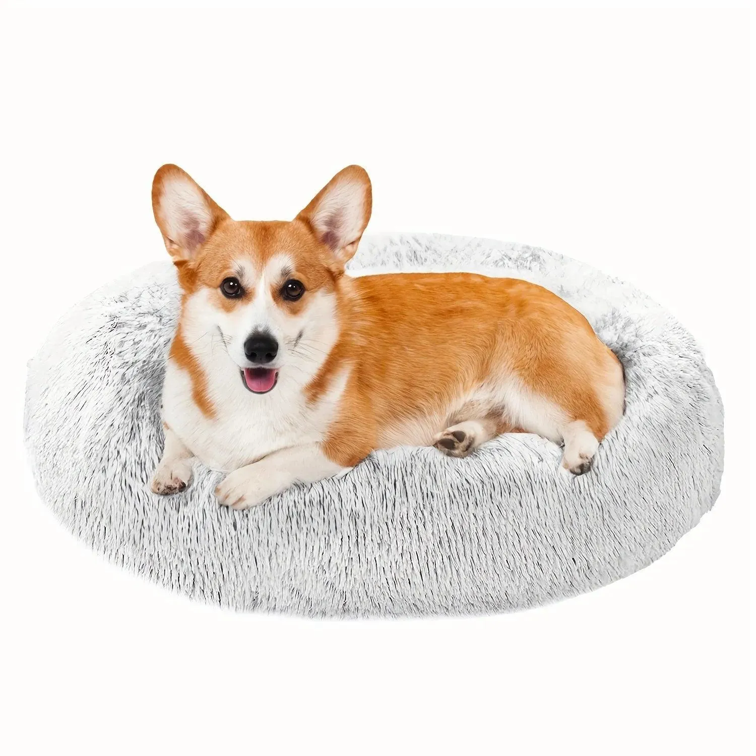Cozy Anti-Anxiety Donut Cuddler Bed