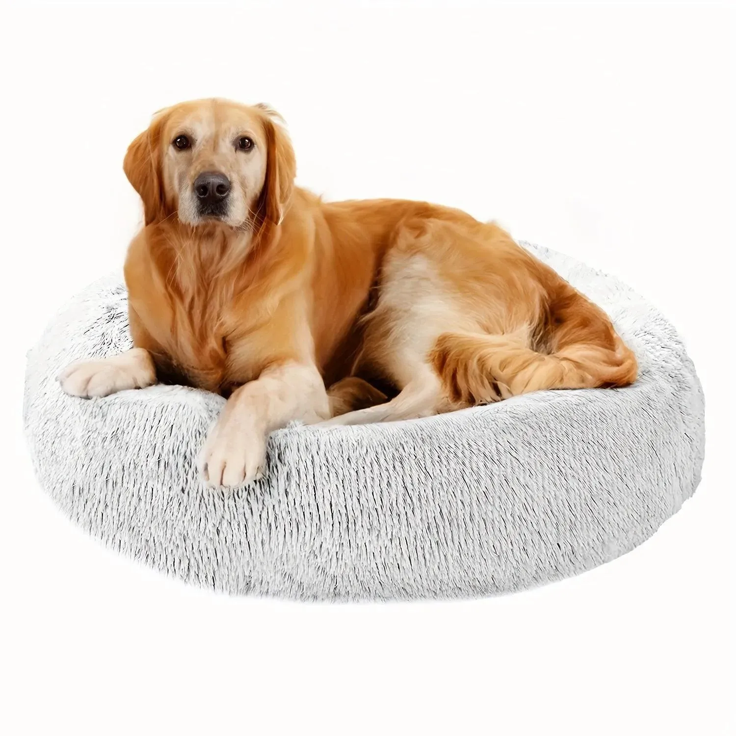 Cozy Anti-Anxiety Donut Cuddler Bed