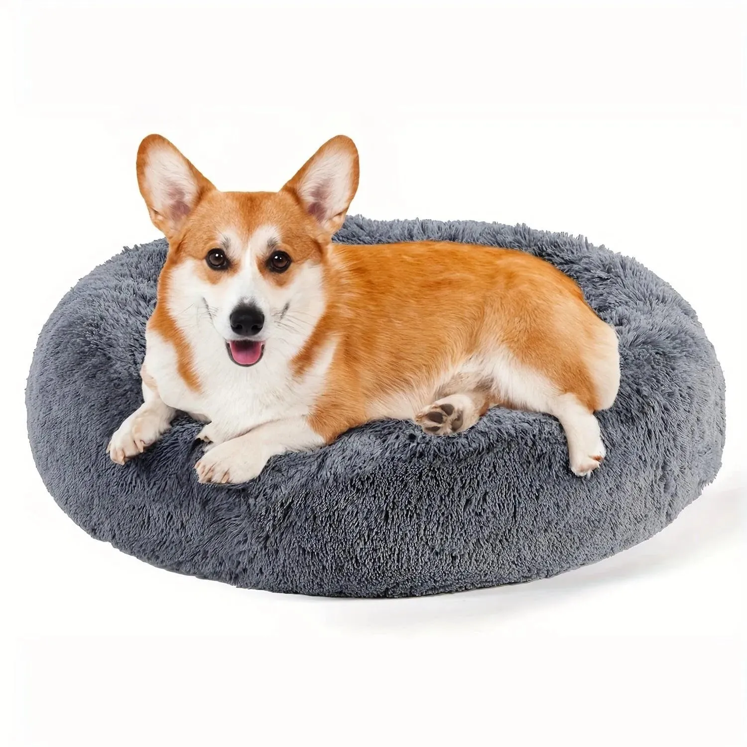 Cozy Anti-Anxiety Donut Cuddler Bed