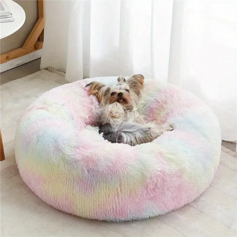 Cozy Anti-Anxiety Donut Cuddler Bed