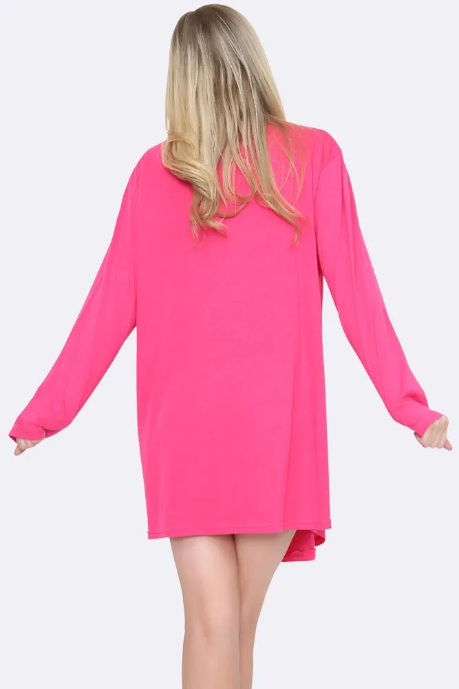 Cute Queen Sequin Motif Tunic