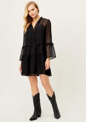 Daydreamer Sheer Bohemian Mini Dress