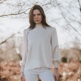 Diana Pale Gold Blouse