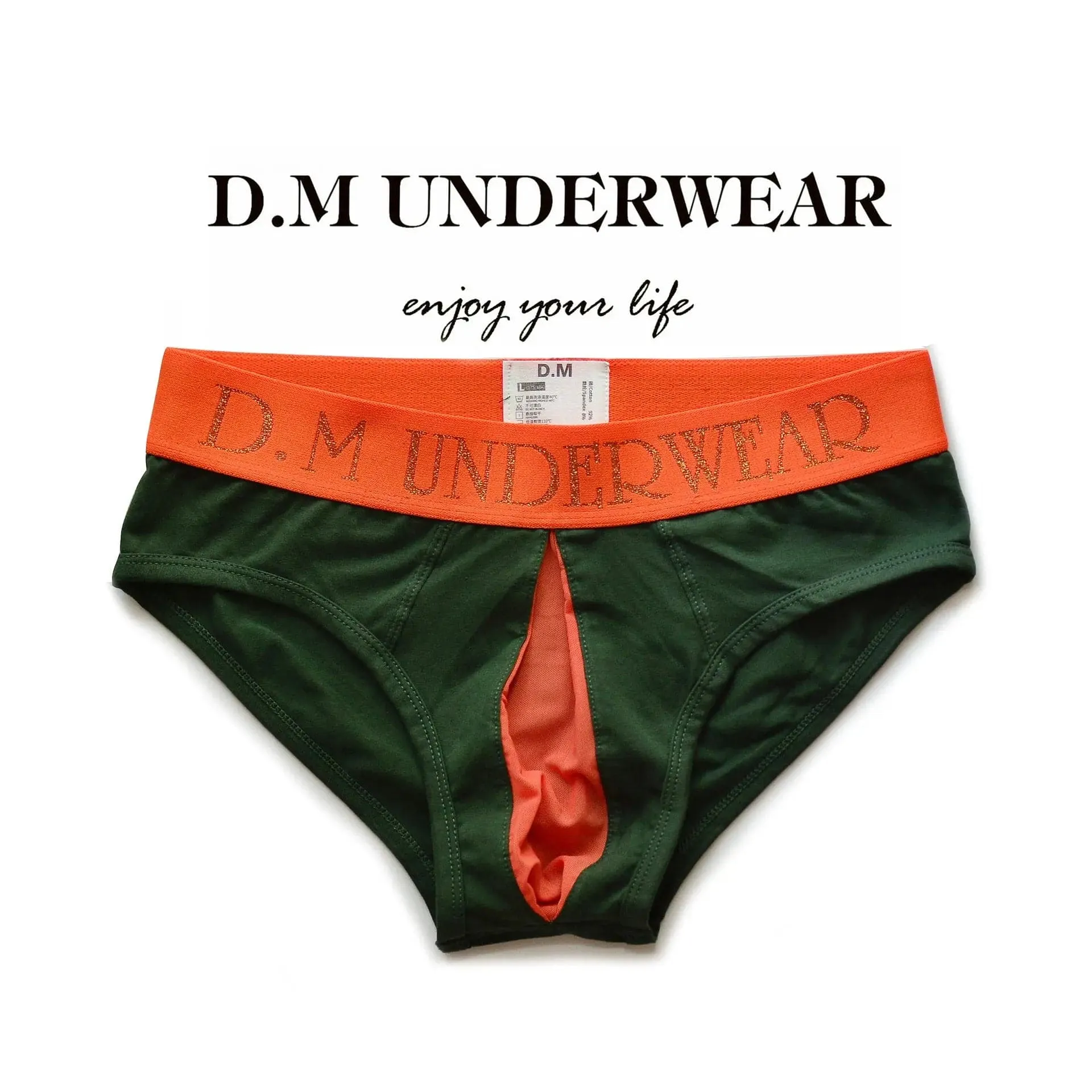D.m Mesh men briefs underwear