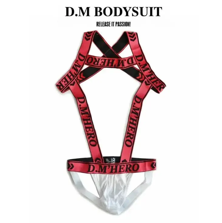 D.M Thong bodysuit for men