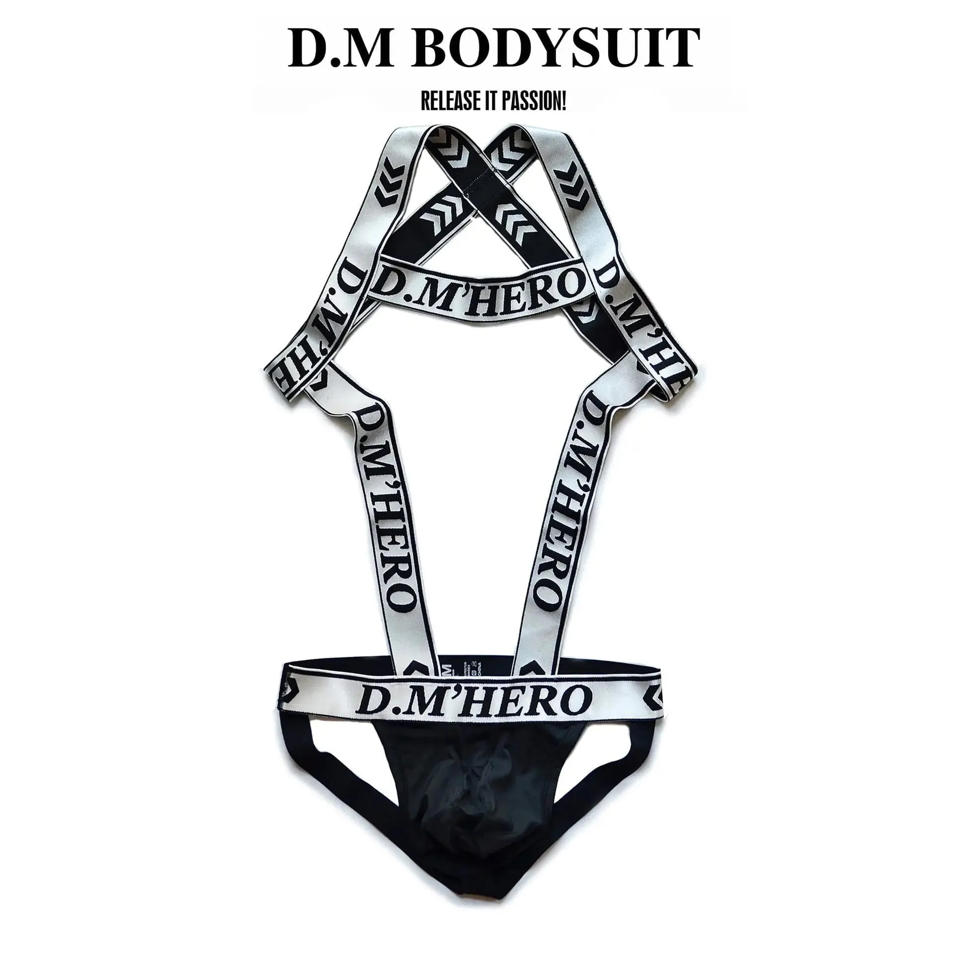 D.M Thong bodysuit for men