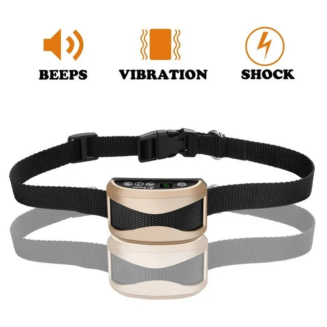 Dog Anti Bark Shock Collar rechargeable