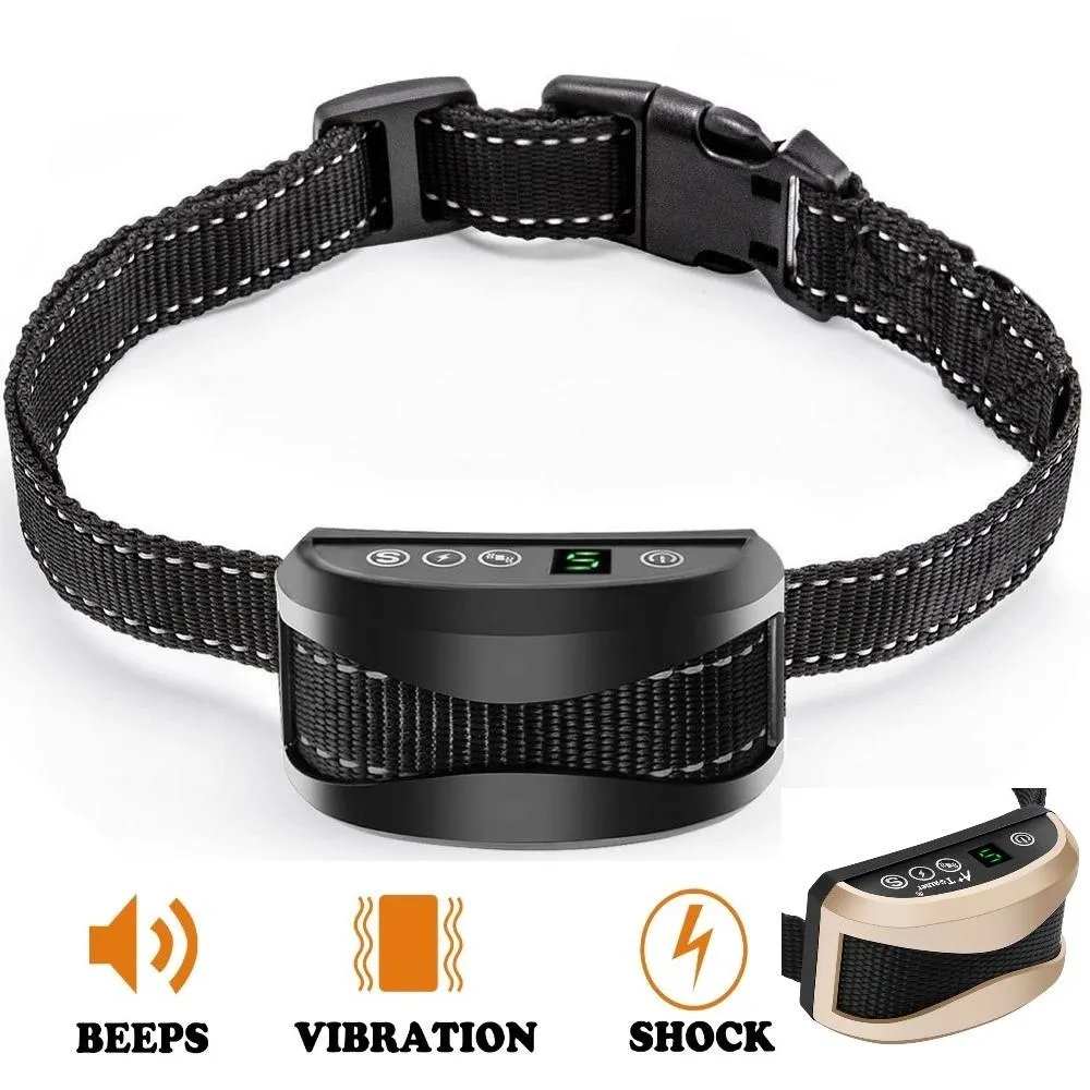Dog Anti Bark Shock Collar rechargeable