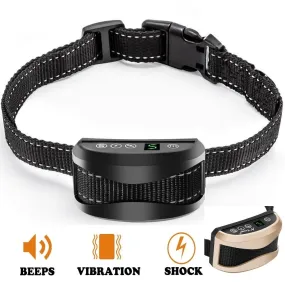 Dog Anti Bark Shock Collar rechargeable