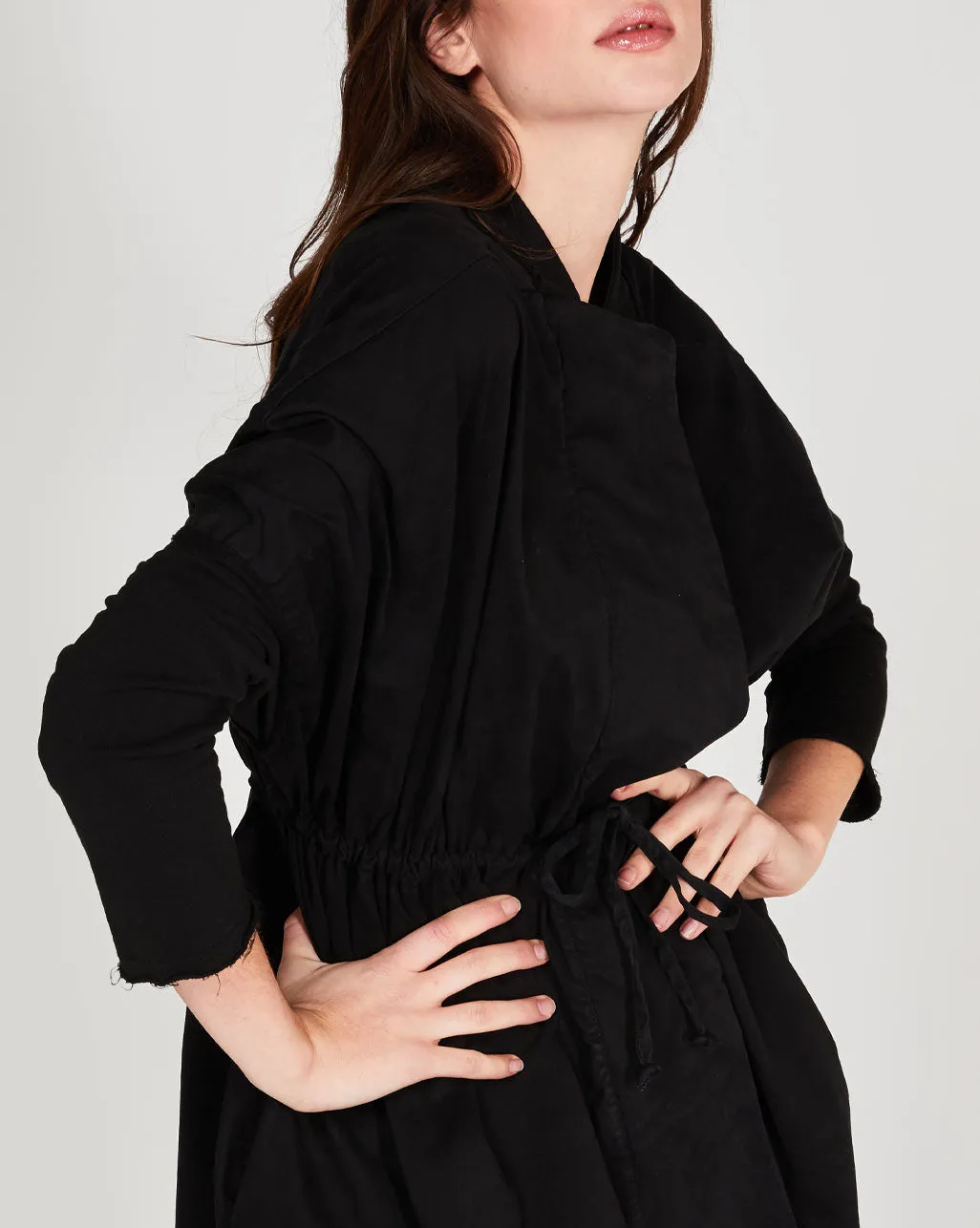 Draw Waist Poncho