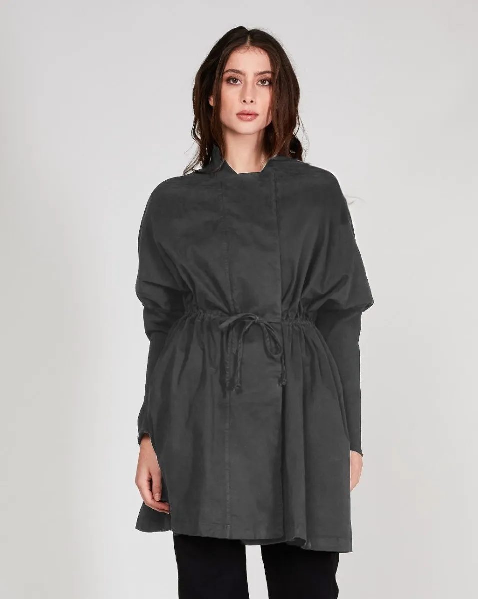 Draw Waist Poncho