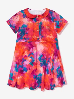 Escada Girls Azalea Dress in Red