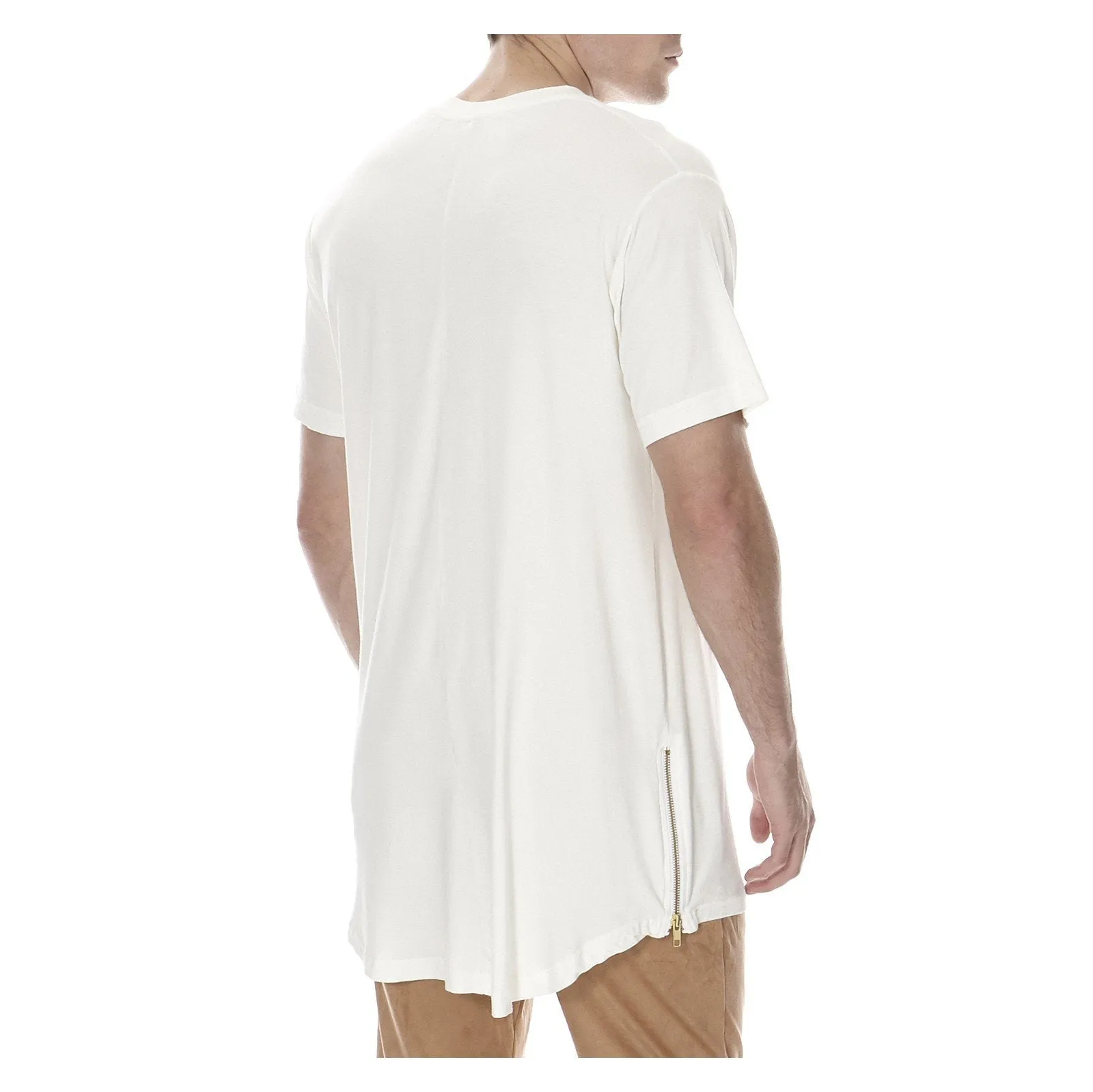 ESSENTIAL BASIC TEE GOLDEN ZIP
