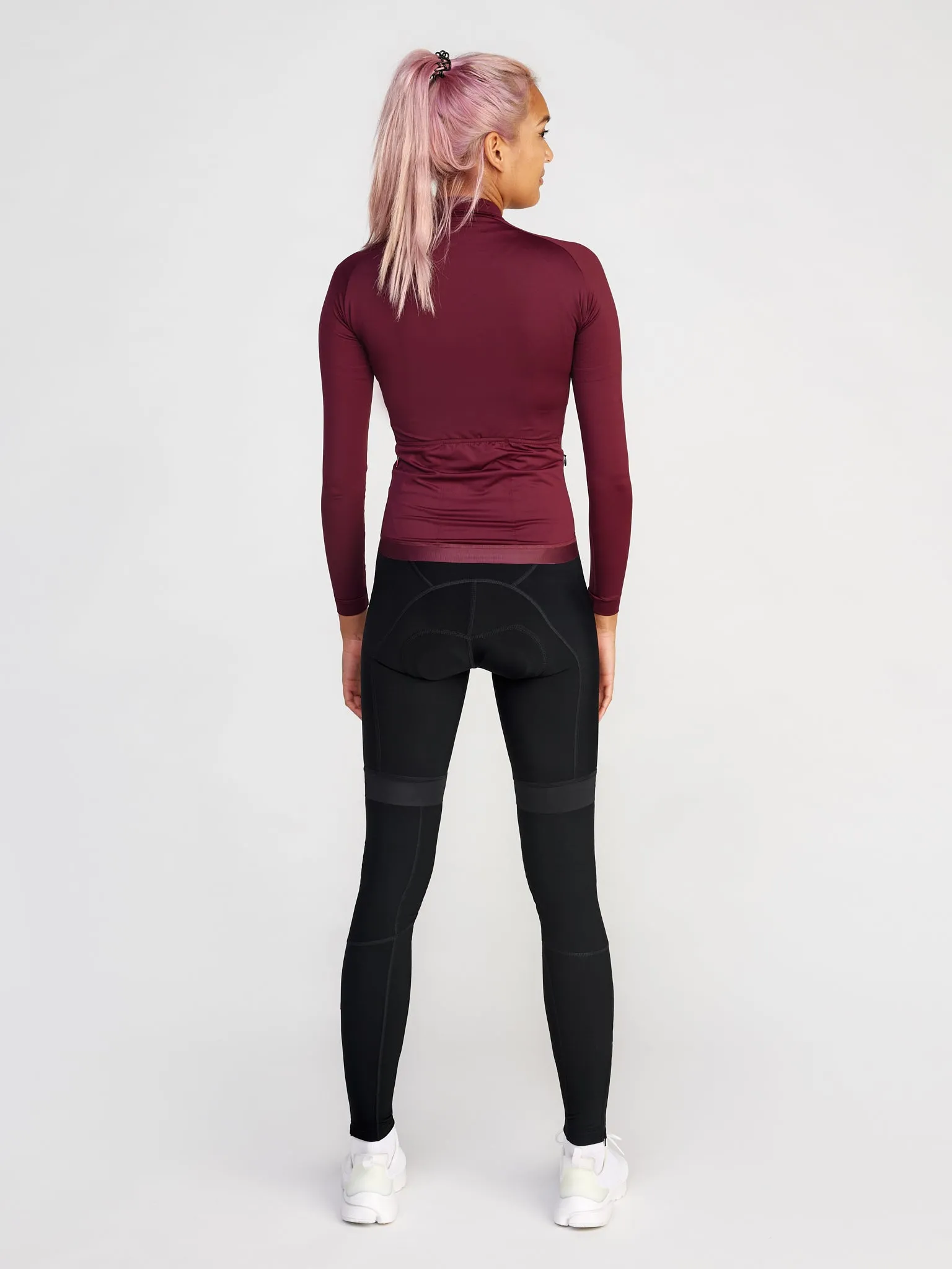 Everyday Longsleeve Jersey Burgundy Women